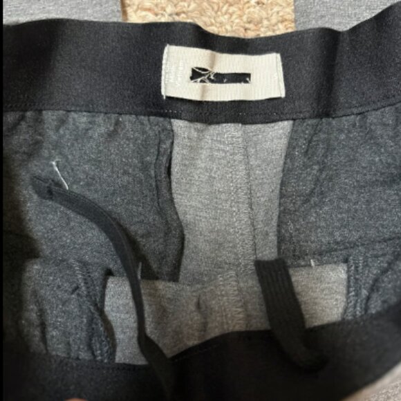 EVERLANE DREAM PANT WIDE LEG CHARCOAL HEATHER GRAY NEW S - Picture 9 of 10